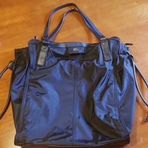 Black Burberry Buckleigh Nylon Tote